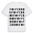 Fomperron ordlek t-shirt