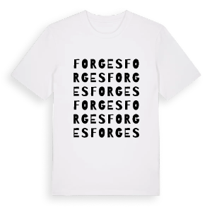 Forges ordlek t-shirt – ekologisk bomull t-shirt från Pinshirt