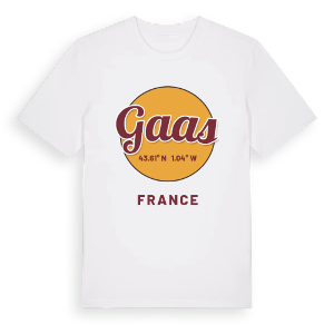 Gaas cirkel t-shirt – ekologisk bomull t-shirt från Pinshirt