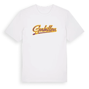 Gabillou baseball t-shirt – ekologisk bomull t-shirt från Pinshirt