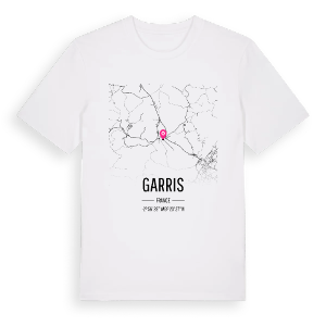 Garris karta t-shirt – ekologisk bomull t-shirt från Pinshirt