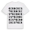 Gerderest ordlek t-shirt