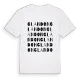 Glandon ordlek t-shirt
