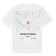 Gontaud-de-Nogaret karta t-shirt