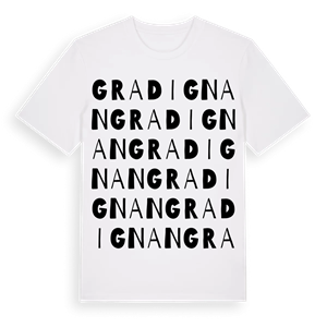 Gradignan ordlek t-shirt – ekologisk bomull t-shirt från Pinshirt