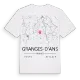 Granges-d'Ans karta t-shirt