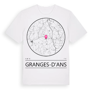 Granges-d'Ans t-shirt – ekologisk bomull t-shirt från Pinshirt
