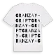 Granzay-Gript ordlek t-shirt