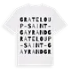 Grateloup-Saint-Gayrand ordlek t-shirt