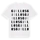 Guillos ordlek t-shirt
