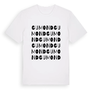 Gumond ordlek t-shirt – ekologisk bomull t-shirt från Pinshirt