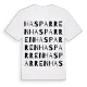 Hasparren ordlek t-shirt