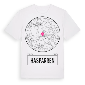 Hasparren t-shirt – ekologisk bomull t-shirt från Pinshirt