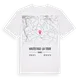 Hautefage-la-Tour karta t-shirt