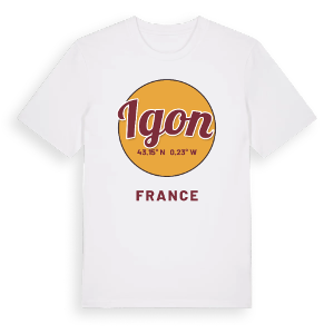 Igon cirkel t-shirt – ekologisk bomull t-shirt från Pinshirt
