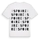 Ispoure ordlek t-shirt