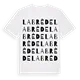 La Brède ordlek t-shirt