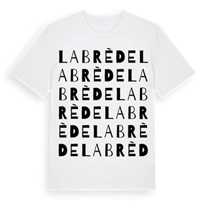 La Brède ordlek t-shirt – ekologisk bomull t-shirt från Pinshirt