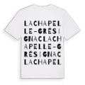 La Chapelle-Grésignac ordlek t-shirt