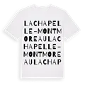 La Chapelle-Montmoreau ordlek t-shirt
