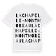 La Chapelle-Montmoreau ordlek t-shirt
