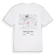 La Chapelle-Saint-Géraud karta t-shirt