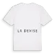 Jag älskar La Devise t-shirt stort tryck