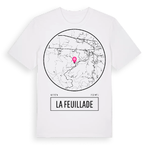 La Feuillade t-shirt – ekologisk bomull t-shirt från Pinshirt