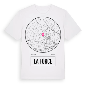 La Force t-shirt – ekologisk bomull t-shirt från Pinshirt
