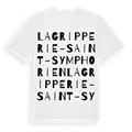 La Gripperie-Saint-Symphorien ordlek t-shirt