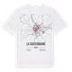 La Souterraine karta t-shirt