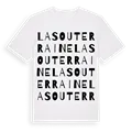 La Souterraine ordlek t-shirt