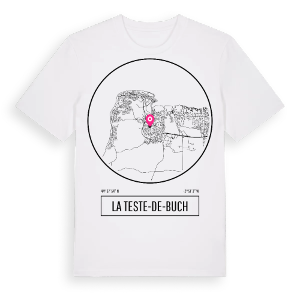 La Teste-de-Buch t-shirt – ekologisk bomull t-shirt från Pinshirt