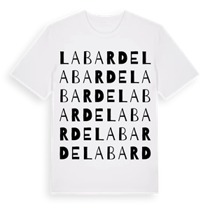 Labarde ordlek t-shirt – ekologisk bomull t-shirt från Pinshirt