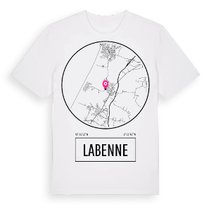 Labenne t-shirt – ekologisk bomull t-shirt från Pinshirt