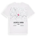 Lacapelle-Biron karta t-shirt
