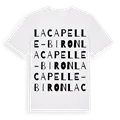 Lacapelle-Biron ordlek t-shirt