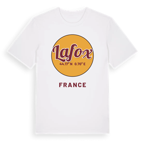 Lafox cirkel t-shirt – ekologisk bomull t-shirt från Pinshirt