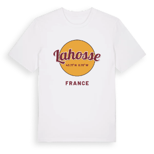 Lahosse cirkel t-shirt – ekologisk bomull t-shirt från Pinshirt