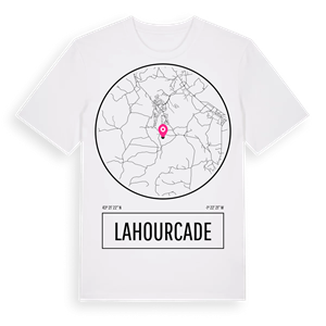 Lahourcade t-shirt – ekologisk bomull t-shirt från Pinshirt