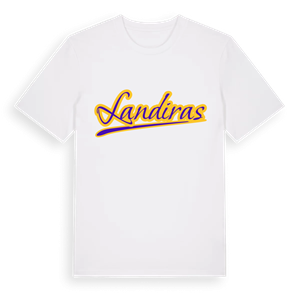 Landiras baseball t-shirt – ekologisk bomull t-shirt från Pinshirt