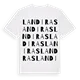 Landiras ordlek t-shirt