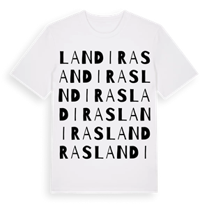 Landiras ordlek t-shirt – ekologisk bomull t-shirt från Pinshirt