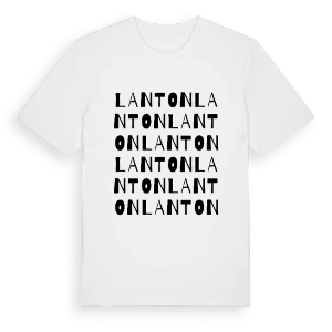 Lanton ordlek t-shirt – ekologisk bomull t-shirt från Pinshirt