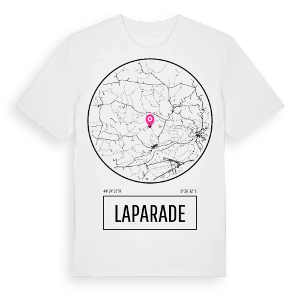 Laparade t-shirt – ekologisk bomull t-shirt från Pinshirt