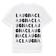Laugnac ordlek t-shirt