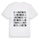 Laurède ordlek t-shirt