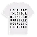 Le Bourdeix ordlek t-shirt