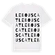 Le Bouscat ordlek t-shirt