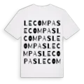 Le Compas ordlek t-shirt